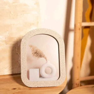 Ramka Na Zdjecie Anga Polokragla Z Imitacji Betonu 13X18 Cm