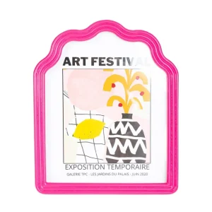 Ramka Na Zdjecie Floral Aura Fuksjowa 20X25 Cm