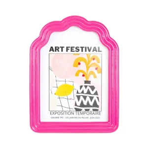 Ramka Na Zdjecie Floral Aura Fuksjowa 13X18 Cm