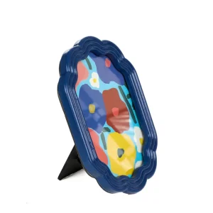 Ramka Na Zdjecie Floral Aura Granatowa 13X18 Cm