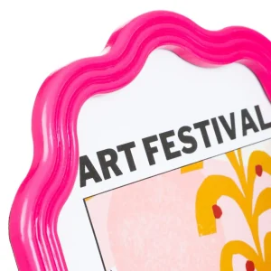 Ramka Na Zdjecie Floral Aura Fuksjowa 20X25 Cm