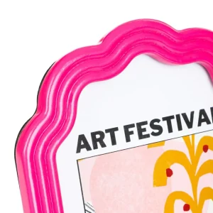 Ramka Na Zdjecie Floral Aura Fuksjowa 13X18 Cm