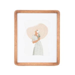 Ramka Na Zdjecie Sali Drewniana Z Paspartu 20X25 Cm