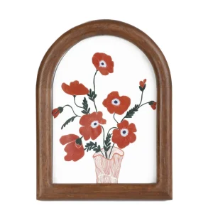 Ramka Na Zdjecie Sali Polokragla Drewniana 13X18 Cm