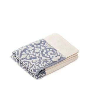 Ręcznik Daphne Ecru Z Niebieska Bordiura 50X90Cm