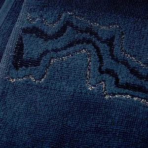 Ręcznik Rines Z Paskami Lureksowymi 70X130Cm