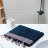 Ręcznik Teri Granatowo-Rozowy 70X130Cm