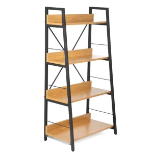 Regal Maravi Z Czarnym Stelazem 60X35X116.5 Cm