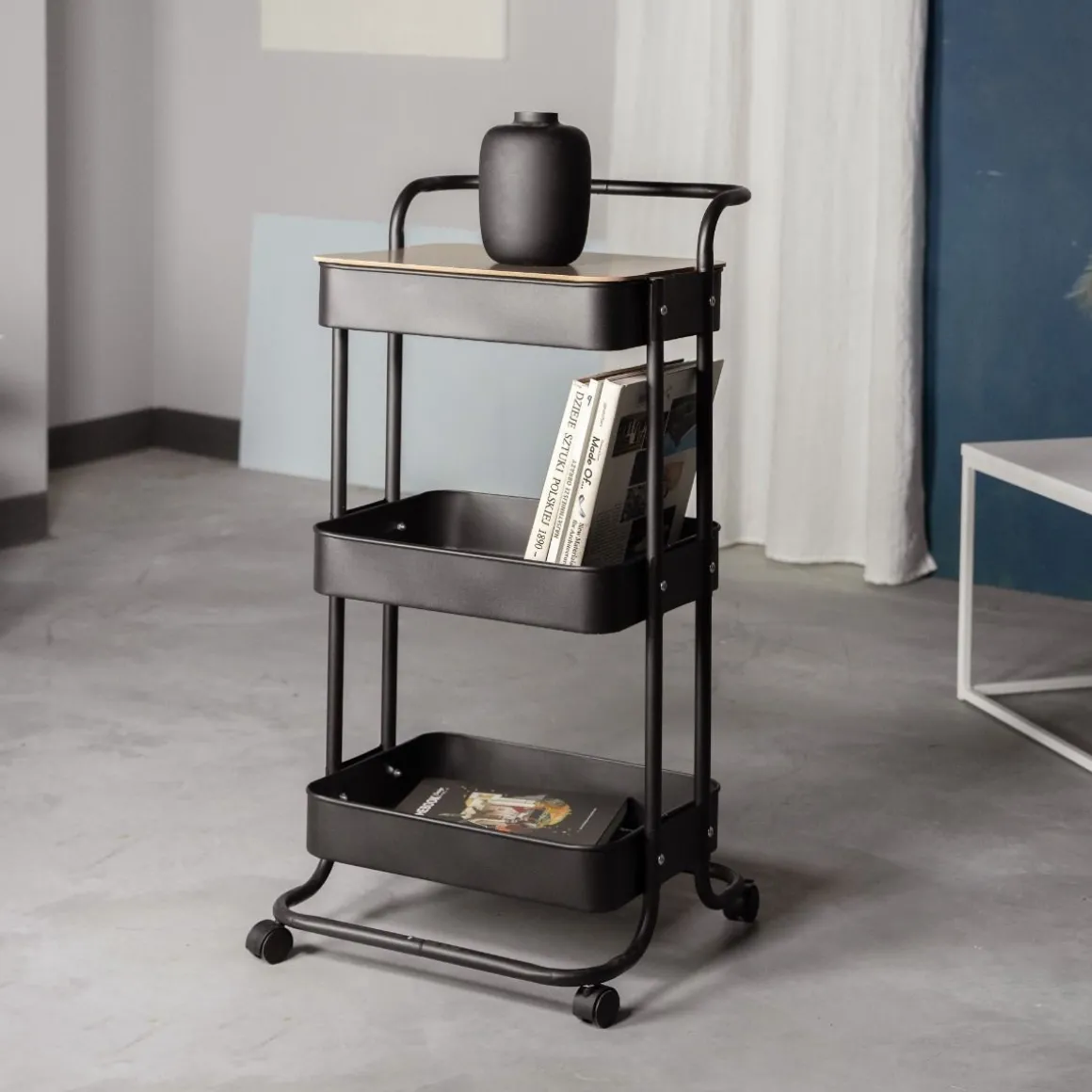 regal_na_kolkach_hylla_me_0-1.webp Regal Na Kolkach Hylla Metalowy 90X43X42Cm