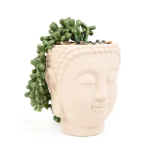 Roslina Sztuczna Esin W Bezowej Donicy 13X12X19 Cm