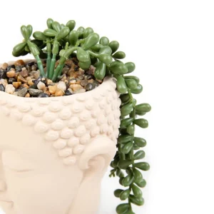 Roslina Sztuczna Esin W Bezowej Donicy 13X12X19 Cm