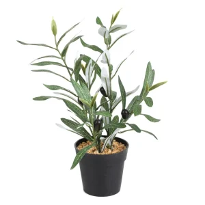 Roslina Sztuczna Semela Krzak Oliwny 35 Cm
