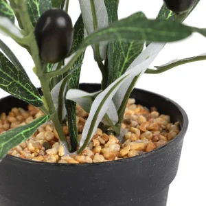 Roslina Sztuczna Semela Krzak Oliwny 35 Cm