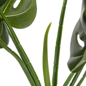 Roslina Sztuczna Tropical Zone Palma W Bialej Donicy 75 Cm