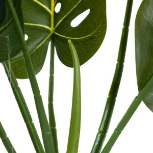 Roslina Sztuczna Tropical Zone Monstera W Czarnej Donicy 75 Cm