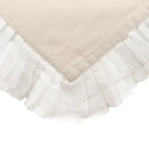 Serweta Linela Z Bawelniana Falbanka 80X80 Cm