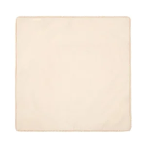 Serwetka Melange Bezowa Z Lamowka Kuleczkowa 45X45 Cm