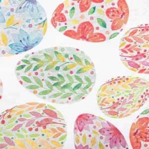 Serwetki Papierowe Watercolor Eggs 20 Sztuk 33X33 Cm