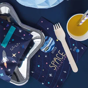 Serwetki Space Papierowe Z Nadrukiem 20 Szt. 16X16 Cm