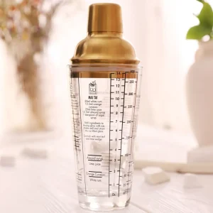 Shaker Alcole Ze Zlotym Wieczkiem 0,4 L