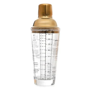 Shaker Alcole Ze Zlotym Wieczkiem 0,4 L