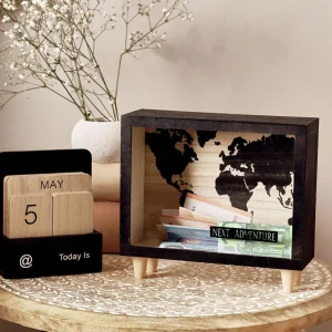 Skarbonka Moneybox Next Adventure Czarna 21X7X19 Cm