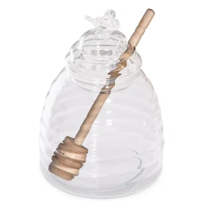 Sloik Mella Na Miod Z Drewniana Lyzka 0,46 L