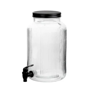 Sloik Velmo Z Kranikiem Prazkowany Z Czarna Pokrywka 6 L