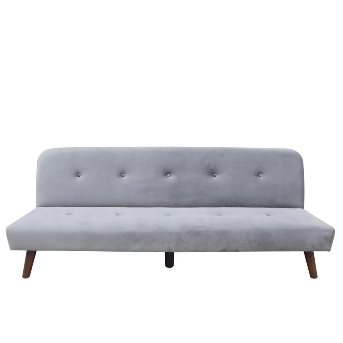 sofa_rinko_sofa_osobowa_z_1-1.webp Sofa Rinko Sofa 3-Osobowa, Z Funkcja Spania, Welurowa Ciemnoszara 195X81X74 Cm