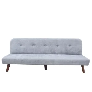Sofa Rinko Sofa 3-Osobowa, Z Funkcja Spania, Ciemnoszara 195X81X74 Cm