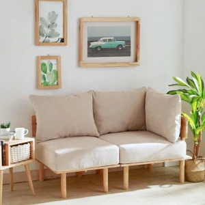 Sofa Seri Modulowa Bezowa 60X74X86 Cm