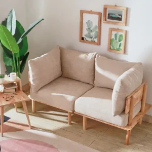 Sofa Seri Modulowa Bezowa 74X86X86 Cm