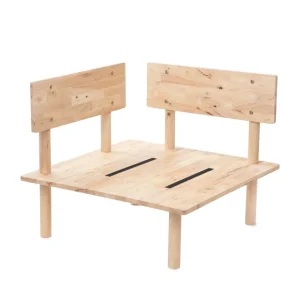 Sofa Seri Modulowa Niebieska 74X86X86 Cm