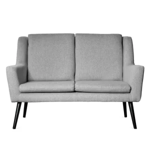 Sofa Sophie W Tkaninie Jasnoszara 130X75X93 Cm