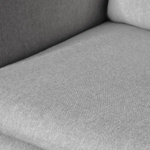 Sofa Sophie W Tkaninie Jasnoszara 130X75X93 Cm