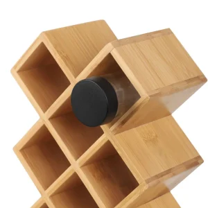 Stojak Bambou Drewniany Na Przyprawy 42X17Cm