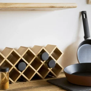 Stojak Bambou Drewniany Na Przyprawy 42X17Cm