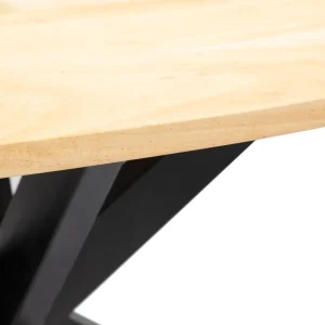 Stol Glima Lite Drewno Akacji + Metal 140X70X76 Cm