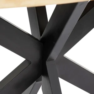 Stol Glima Lite Drewno Akacji + Metal 140X70X76 Cm