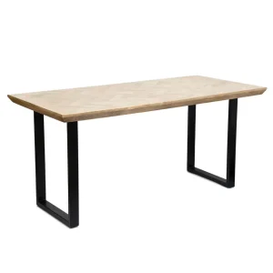 Stol Mangata Lite Drewno Mango + Metal 160X80X76 Cm