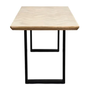 Stol Mangata Lite Drewno Mango + Metal 160X80X76 Cm