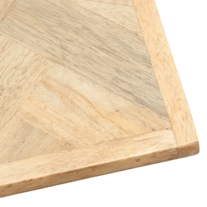 Stol Mangata Lite Drewno Mango + Metal 160X80X76 Cm