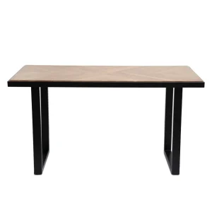 Stol Nattmal Lite Drewno Akacji + Metal 140X70X76 Cm