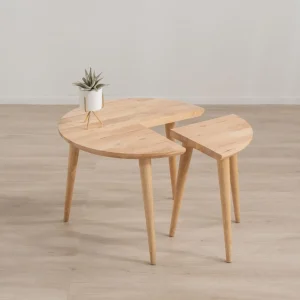 Stolik Kawowy Harmoni Naturalny 59X59X42 Cm