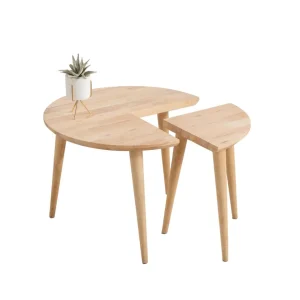 Stolik Kawowy Harmoni Naturalny 59X59X42 Cm