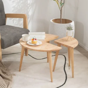 Stolik Kawowy Harmoni Naturalny 59X59X42 Cm