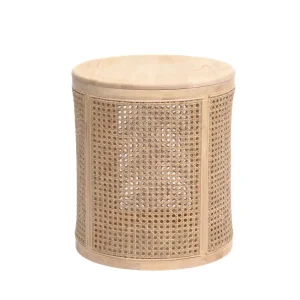 Stolik Kawowy Kani Ratanowy 40X40X45 Cm