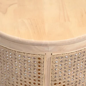 Stolik Kawowy Kani Ratanowy 40X40X45 Cm