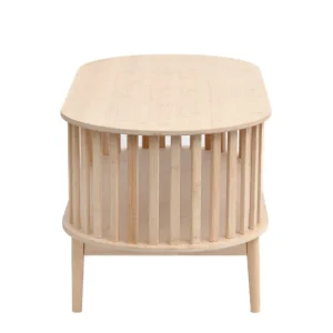 Stolik Kawowy Lemn Drewniany 100X48X45 Cm