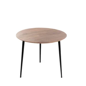 Stolik Kawowy Ren Lite Drewno Akacji + Metal 46X46X30Cm